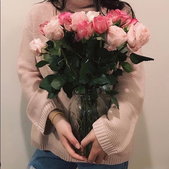 H&M Pink Turtleneck Sweater - Picture 3 of 3